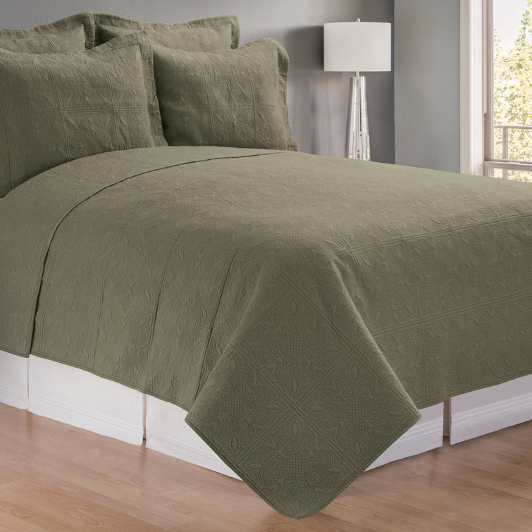 Charlton Home® Baynard Sage Green 100 Cotton Modern & Contemporary